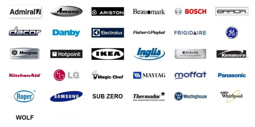 Appliance-Brands-we-Repair